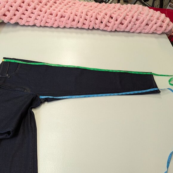 Express Slim Straight Size 36x30 Raw Denim - Picture 6 of 14